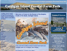 Tablet Screenshot of cardiganisland.com